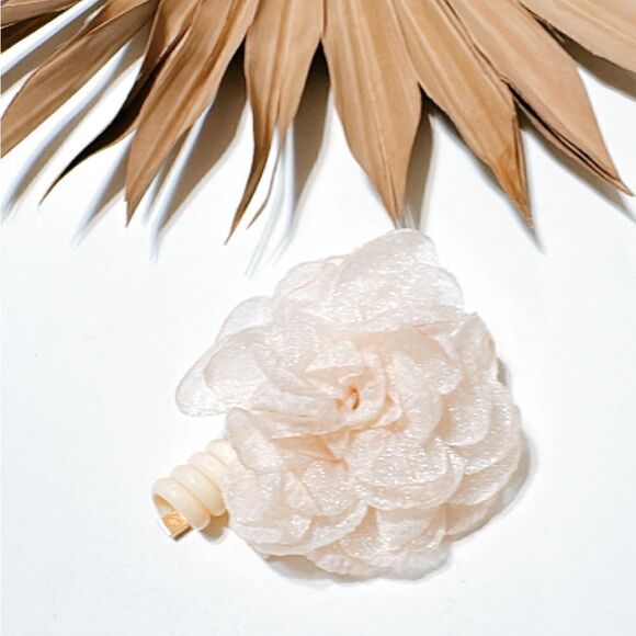 Boho flower hair tie S732 - Picture 2 of 4